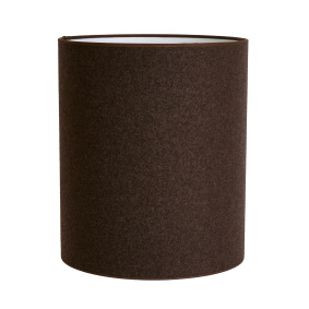 ADAMSBRO WOOL LAMPSHADE BROWN