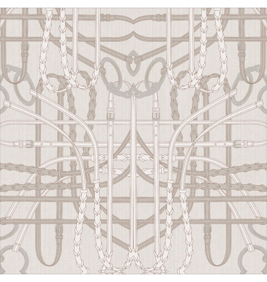 ADAMSBRO EQUESTRIAN WALLPAPER WITH BRIDLE - EQUISHOP Equestrian Shop