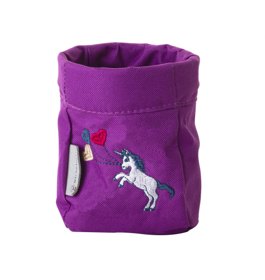 WALDHAUSEN UNICORN TREAT POUCH FOR HORSES PINK