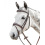 Prestige Italia RENAISSANCE E141 BRIDLE ENGLISH NOSEBAND - 1 in category: Renaissance for horse riding