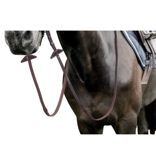 RENAISSANCE E144 16MM RUBBER REINS FOR E141/E142/E143 BRIDLES - 1 in category: Rubber reins for horse riding