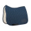 Equiline EQUILINE ESMUNE TECH RIDING SADDLE PAD WITH MICRO-STUDS LOGO NAVY