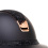 Samshield MISS SHIELD SHADOWMATT / TOP + FRONTAL ULTRA FINE ROCK BLACK / ROSE GOLD BLACK