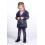 HKM HKM LOLA KIDS' RAIN JACKET WITH EQUESTRIAN PATTERN