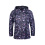 HKM HKM LOLA KIDS' RAIN JACKET WITH EQUESTRIAN PATTERN PURPLE