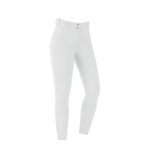 KINGSLAND KADI E-TEC WOMEN'S FULL GRIP RIDING BREECHES WHITE