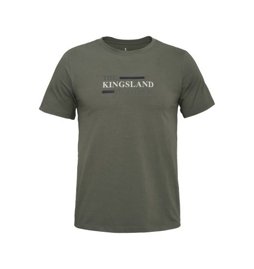 KINGSLAND BREXLEY COTTON STRETCH FÉRFI LOVAS PÓLÓ ARMY GREEN