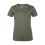 KINGSLAND BIANCA LADIES' V-NECK RIDING SHIRT ARMY GREEN