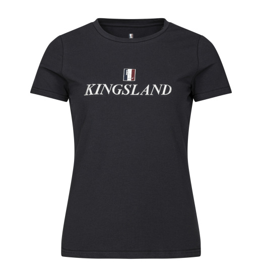 KINGSLAND WOMEN'S RIDING T-SHIRT CLASSIC NAVY