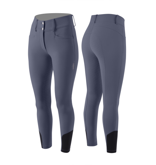 ANIMO NUKA WOMEN'S FULL GRIP RIDING BREECHES DOVE BLUE