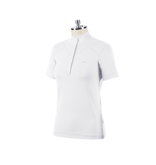 ANIMO BOLTON WOMEN'S RIDING POLO WHITE