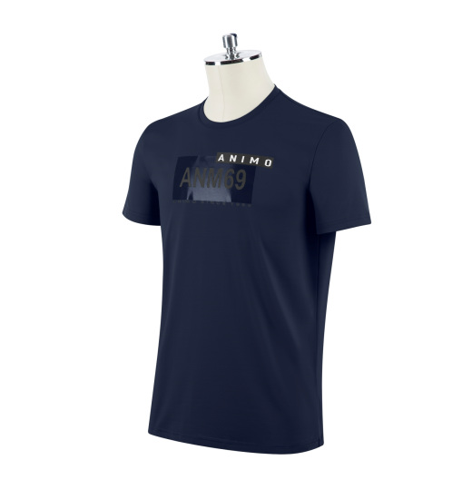 ANIMO CIRCE MEN'S RIDING T-SHIRT NAVY