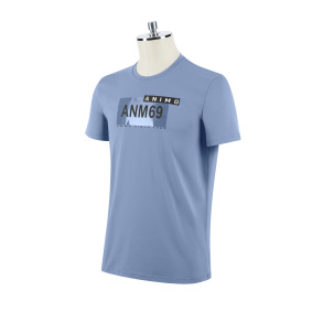 ANIMO CIRCE T-SHIRT TURKUSOWY JEŹDZIECKI MĘSKI