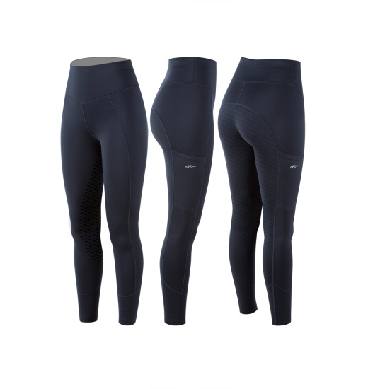 ANNA SCARPATI SISCO WOMEN'S FULL GRIP RIDING LEGGINGS NAVY