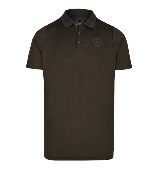 ESKADRON MEN'S RIDING POLO SHIRT DARK GREY