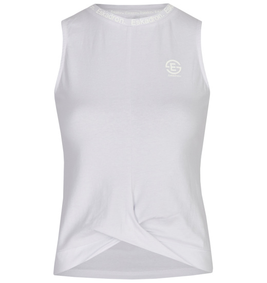 ESKADRON RIDING TANK TOP WHITE