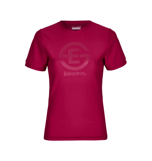 ESKADRON REIT-T-SHIRT KASTANIENBRAUN 