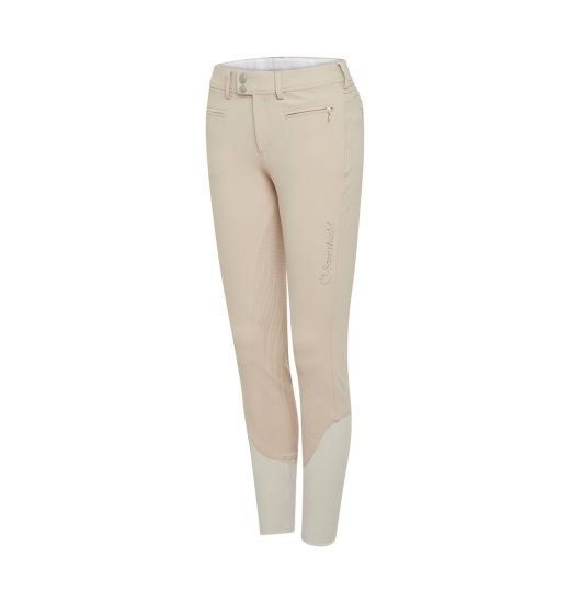 SAMSHIELD DIANE WOMEN'S RIDING BREECHES WITH FULL GRIP BEIGE
