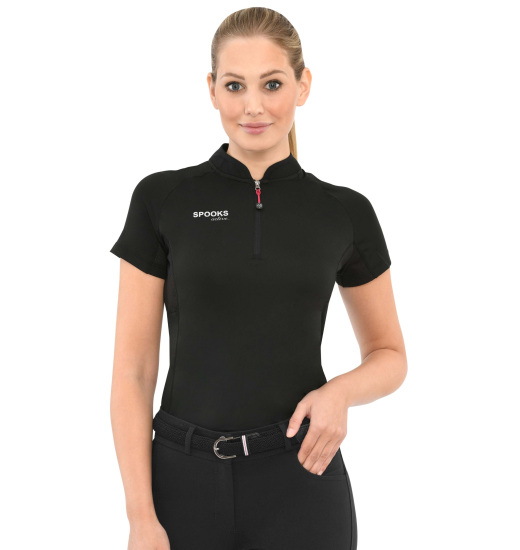 SPOOKS CORAH EQUESTRIAN TRAINING SHIRT BLACK