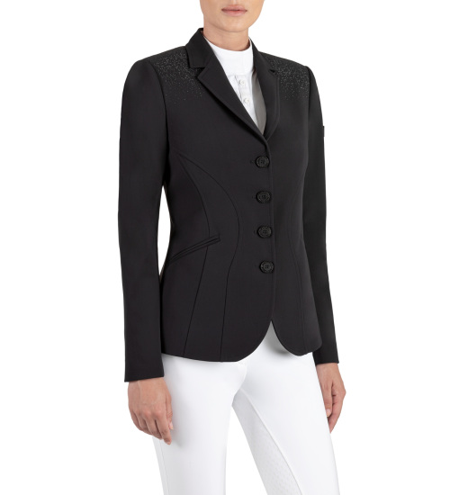 EQUILINE GRIMMY WOMEN'S EQUESTRIAN COMPETITION JACKET BLACK