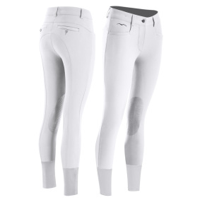 ANIMO NOA CLASSIC WOMEN&rsquo;S KNEE GRIP BREECHES WHITE
