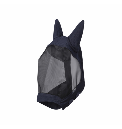 ESKADRON MESH HORSE FLY MASK PLATINUM PURE NAVY