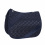 Eskadron ESKADRON GLITTER-MESH EQUESTRIAN SADDLE PAD PLATINUM PURE NAVY