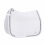 Eskadron ESKADRON MATTGLOSS JEWEL EQUESTRIAN SADDLE PAD PLATINUM PURE WHITE