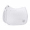 Eskadron ESKADRON HIGHGLOSS PEACOCK EQUESTRIAN SADDLE PAD PLATINUM PURE WHITE