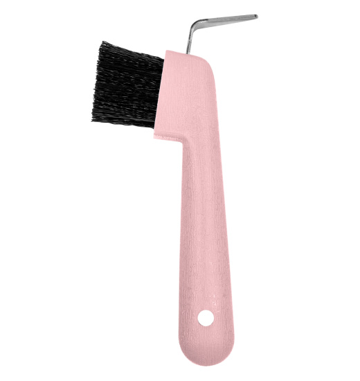 WALDHAUSEN HOOF PICK WITH BRUSH PINK