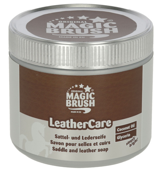 MAGIC BRUSH LEATHER CARE SADDLE AND LEATHER SOAP