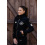 True Rider TRUE RIDER BORN TO RIDE WOMEN'S EQUESTRIAN BOMBER JACKET BLACK