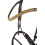 HORZE HIGHBURY ANATOMIC BRIDLE WITH CRYSTAL BROW BAND