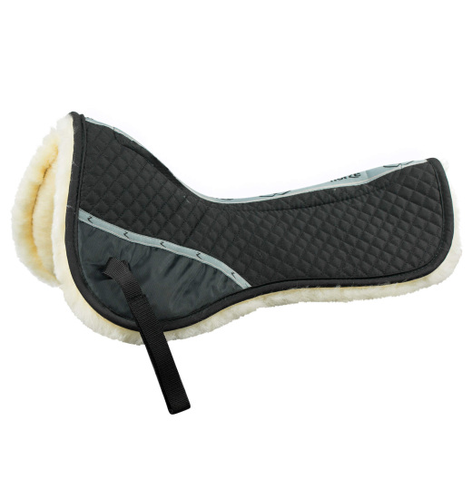 HORZE HARLEIGH SHEEPSKIN RISING PAD WITH SPINE FREE