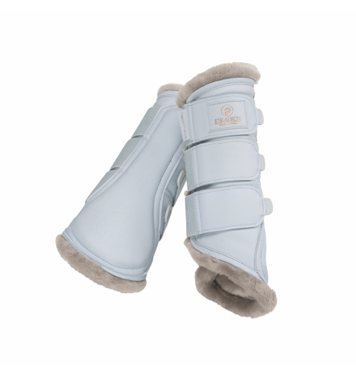 ESKADRON FAUX LEATHER FF EQUESTRIAN TENDON BOOTS PLATINUM