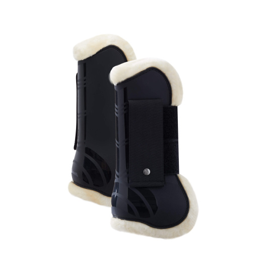 HORZE CALIBER TENDON BOOTS WITH FAUX FUR LINING