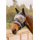 B Vertigo B VERTIGO DELUX ELASTIC FLY MASK WITH FAKE FUR