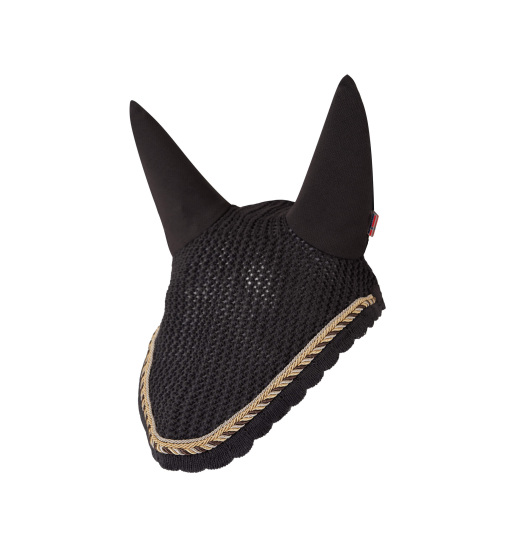 B VERTIGO MONACO EAR NET FOR HORSES DARK GREY