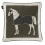 Adamsbro CLASSIC HORSE NEW LUXURY LINE BLACK