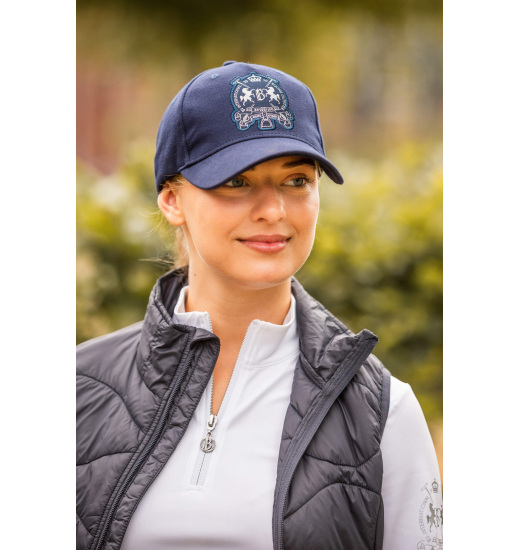 B VERTIGO EQUESTRIAN CAP WITH LOGO - EQUISHOP Equestrian Shop