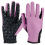 Horze HORZE KIDS RIDING GLOVES WITH SILICONE PALM PRINT