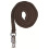 HKM STAR HORSE LEADING ROPE WITH PANIC HOOK MAROON