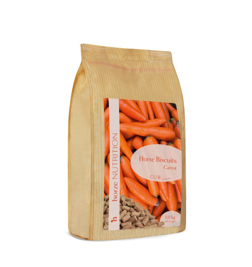 HORZE BISCUITS FOR HORSES CARROT 1KG