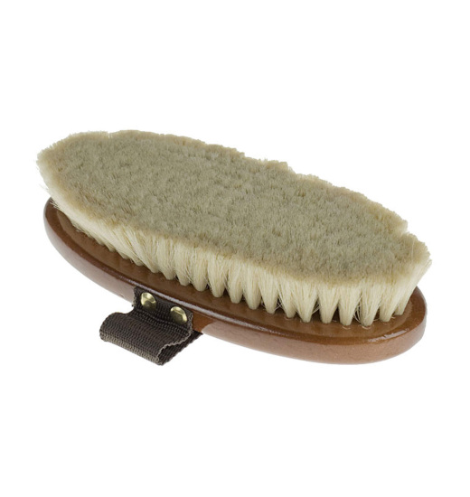 HORZE NATURAL GOAT HAIR SOFT BRUSH FOR HORSES