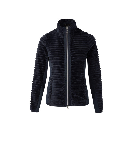 HORZE DELLA WOMEN'S STRIPED FLEECE RIDING JACKET