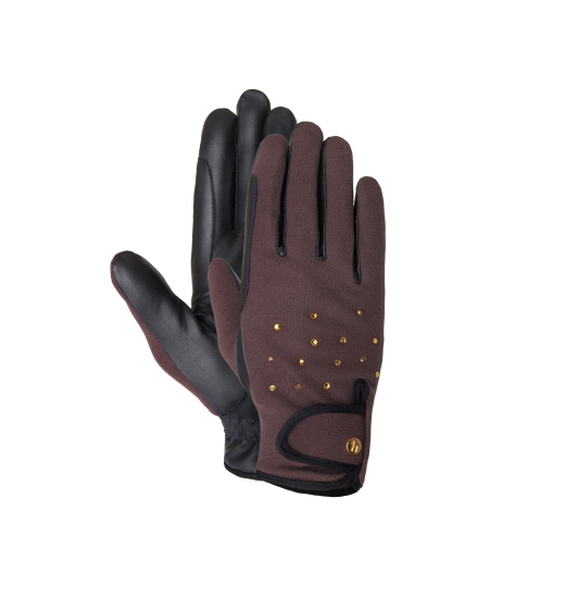 HORZE JOANA WINTER GLOVES WITH RHINESTONES