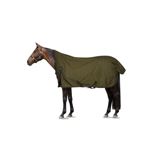 HORZE AVALANCHE 1200D MEDIUM RAIN TURNOUT RUG WITH FLEECE