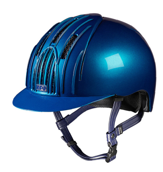 KEP ITALIA ENDURANCE EQUESTRIAN HELMET KINGFISHER BLUE