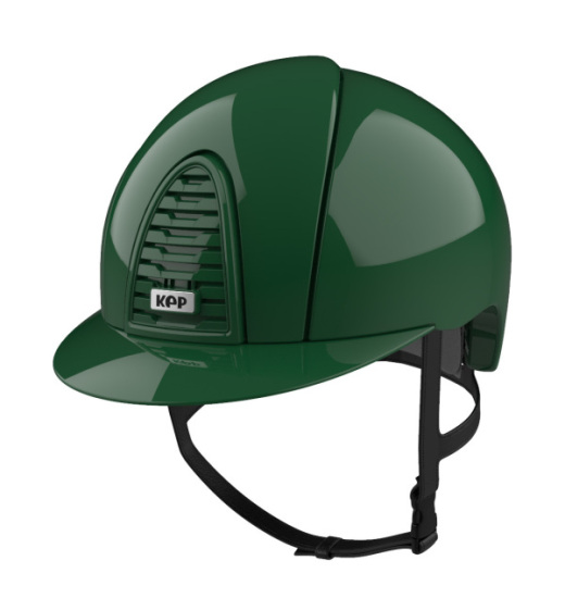 KEP ITALIA CROMO 2.0 POLISH EQUESTRIAN HELMET DARK GREEN