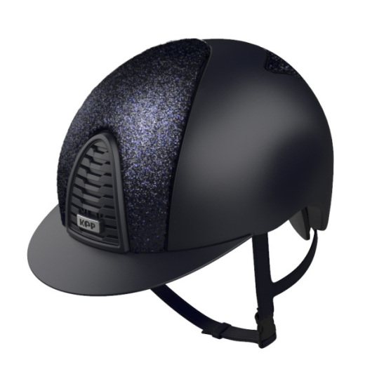 KEP ITALIA CROMO 2.0 TEXTILE KASK JEŹDZIECKI STAR GRANATOWY